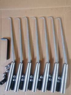 钢筋工扎钩钢筋钩钢筋绑钩8光滑桩心钢扎丝钩不锈钢扎勾柳钢扎钓