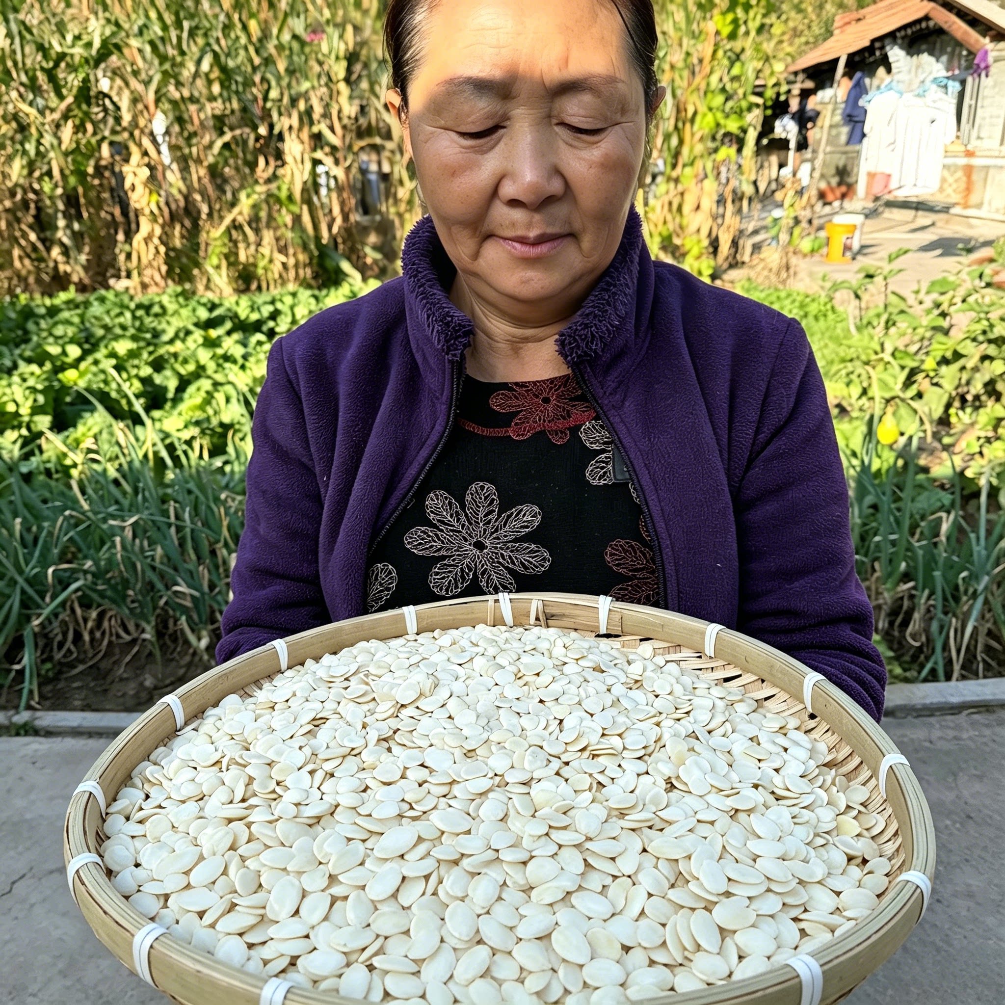承德特产大承小杏去皮脱苦北杏仁原味冲泡烘焙打露露散装农产品