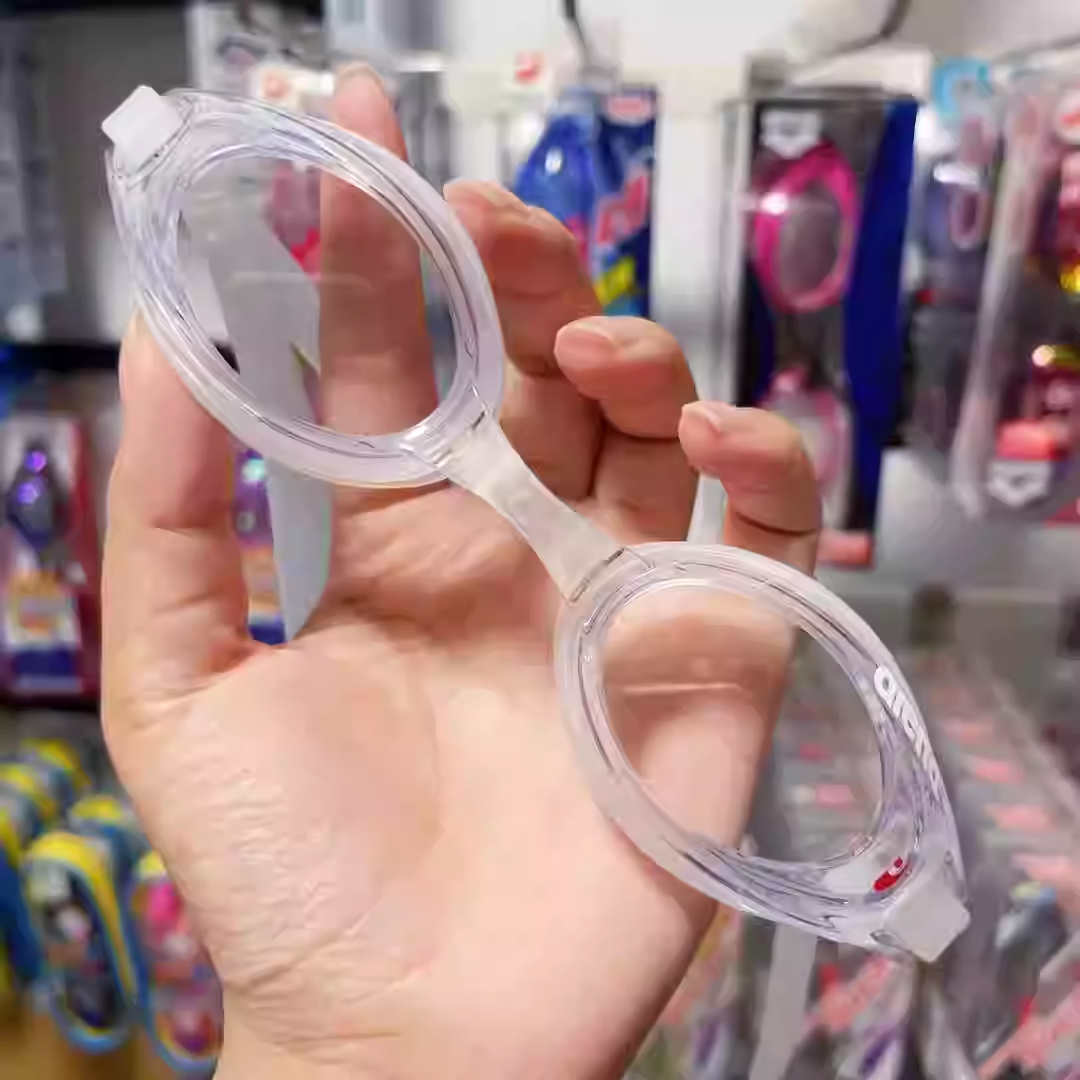 Arena游泳眼镜透明高清防雾