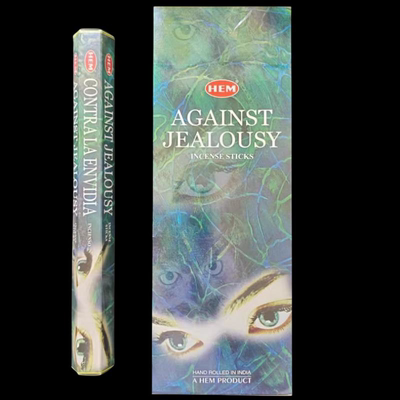 印度HEM品牌AGAINST JEALOUSY抵抗嫉妒竹签香线香薰室内好运成功