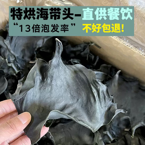 【13倍干】烘干海带头荣成海带片厚实商用干货火锅麻辣烫串串食材