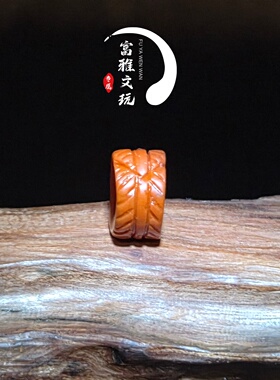 南红玛瑙羽毛扣隔片卡环手串配饰