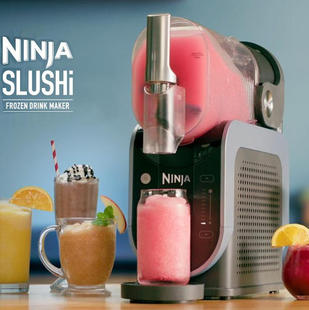 美国Ninja SLUSHi 冰沙机家用自制冷饮机5合1冰淇淋雪泥机