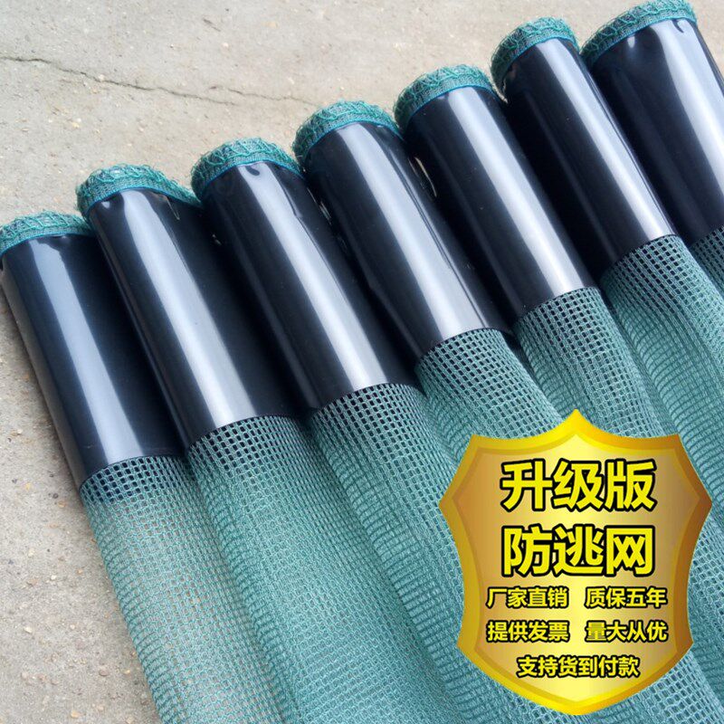 定做龙虾螃蟹鱼塘青蛙养殖尼龙防逃网养小龙虾养殖加厚塑料防逃膜