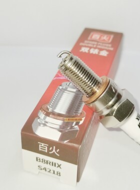 双铱金摩托车火花塞适用CR7/8/9EIX GSX250RDL/GW250闪300S赛600