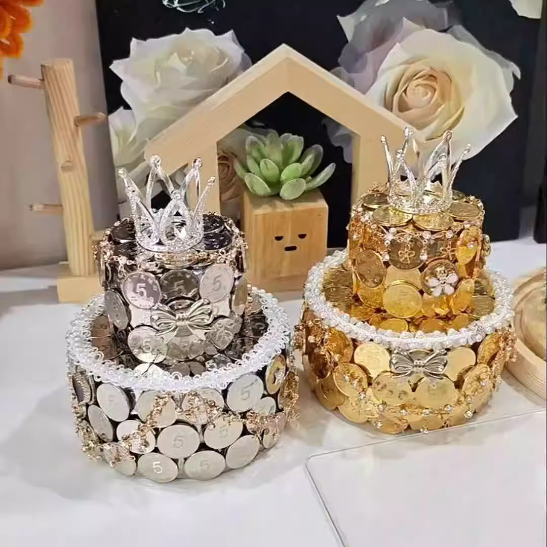 创意diy手工材料包手捧生日蛋糕皇冠模具硬币蛋糕礼物送闺蜜长辈,节庆用品/礼品,创意礼盒/礼品套组,淘宝优惠券,粉丝福利购,淘宝优惠卷