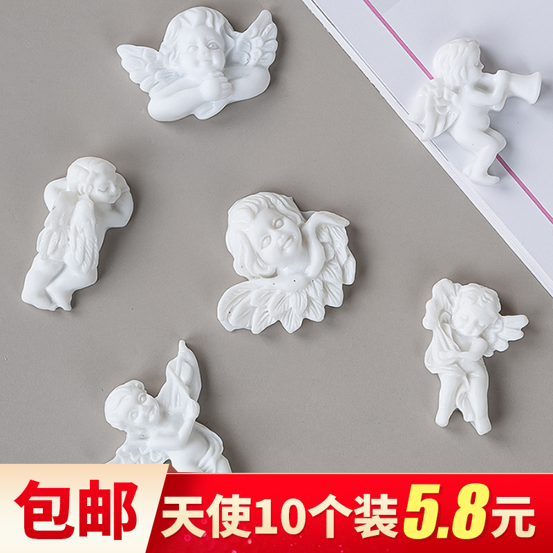 网红生日蛋糕装饰欧式小天使摆件