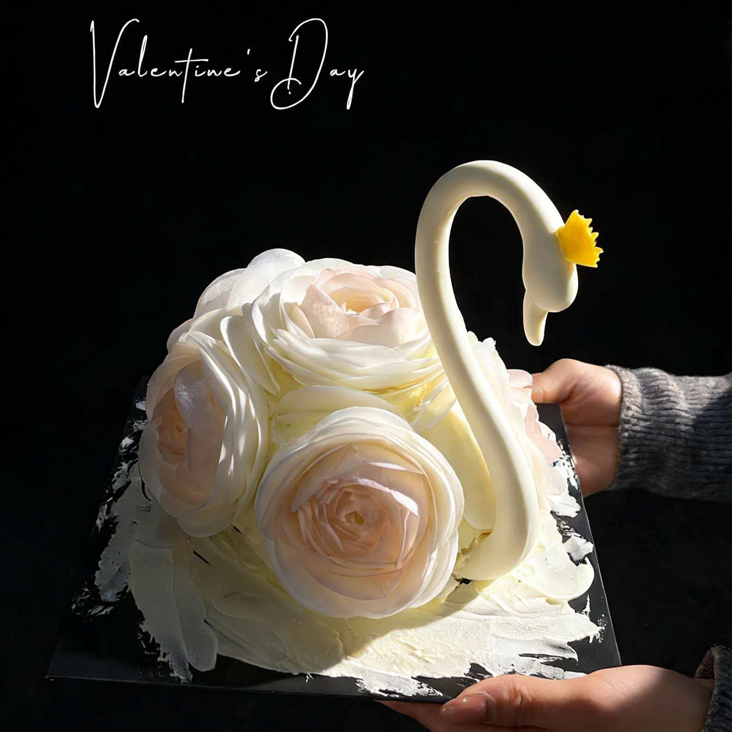 2026情人节玫瑰天鹅女神巧克力天鹅蛋糕烘焙装饰蛋糕糯米纸花配件,节庆用品/礼品,节日装扮用品,淘宝优惠券,粉丝福利购,淘宝优惠卷