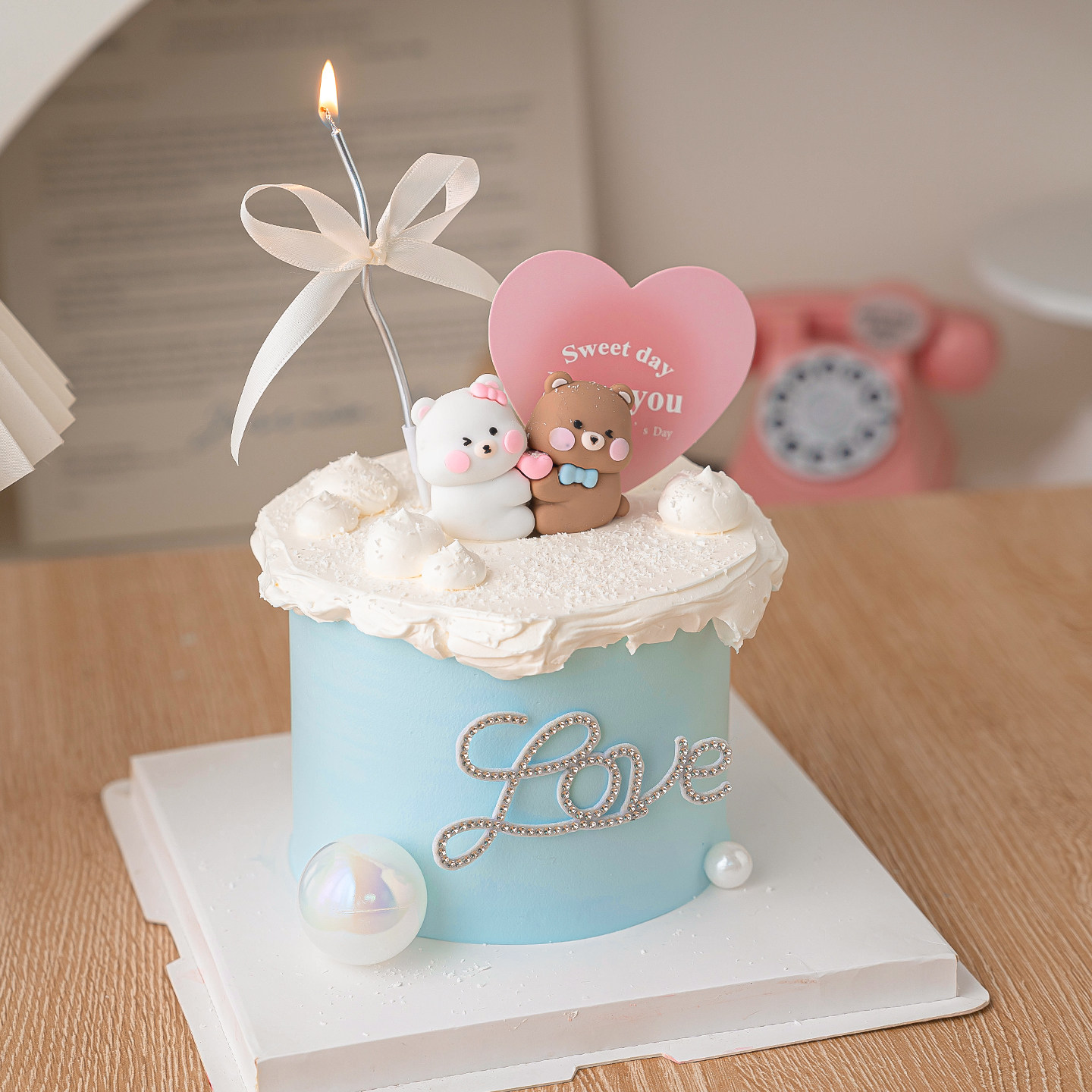 可爱情侣拥抱小熊蛋糕装饰摆件2.14情人节唯美love水钻爱心插牌,节庆用品/礼品,节日装扮用品,淘宝优惠券,粉丝福利购,淘宝优惠卷