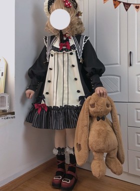 【绝版清仓】现货捣蛋娃娃lolita大码doll感十三目原创秋冬