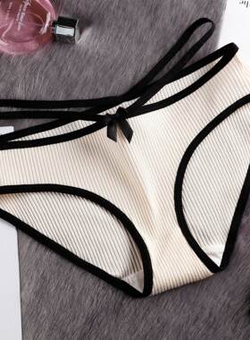 Sexy Women Panties Female Underwear Cotton Briefs 纯棉内裤女