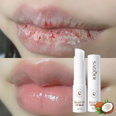 2.7g Anti-Cracking Lip Balm Coconut Fade Lip Wrinkle Lipstic