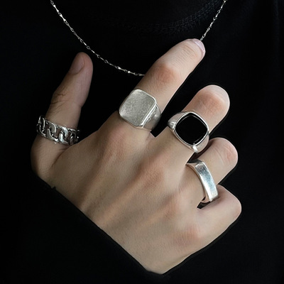 for Women rings ring men male Ladies Alloy mens 戒指 punk