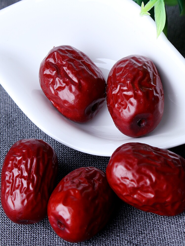 新货疆域名珠新疆红枣新货干货特级若羌灰枣5斤枣甜过和田大枣