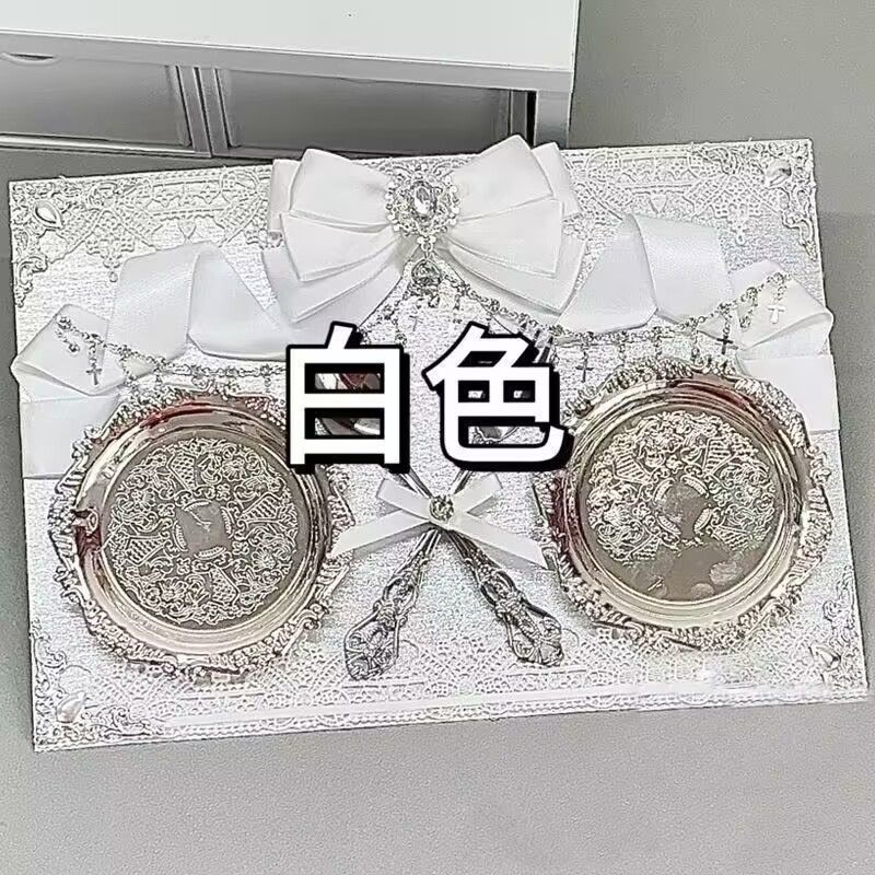 银色餐盘痛扎板B5成品谷美痛板