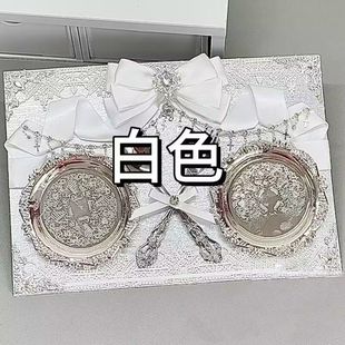 银色餐盘痛扎板B5成品痛板大食量痛包DIY扎包材料装饰懒人谷美