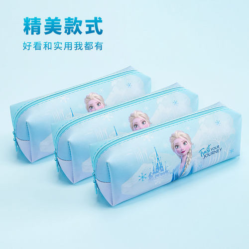 正品冰雪奇缘艾莎公主文具笔袋