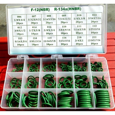 汽车空调冷媒表密封圈 0型圈 空调密封圈 HFC-134A 冷媒密封圈