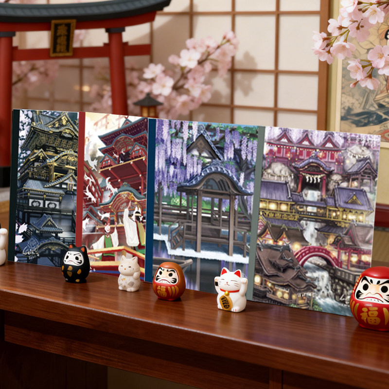 Kokuyo国誉插画师设计本限定款笔记本横线手帐卡通无线装订本便