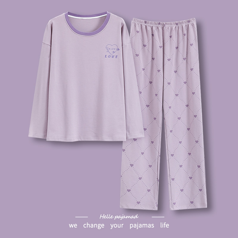 浪莎睡衣女款春秋季纯棉长袖2025新款秋冬少女士高级感家居服套装