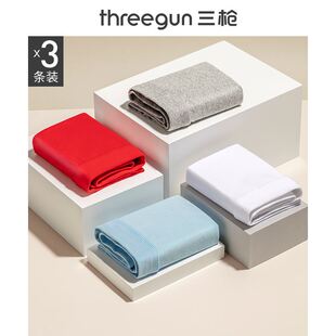 三角裤 亲肤透气中老年秋冬 男纯棉高腰大码 内裤 3条装 三枪爆款