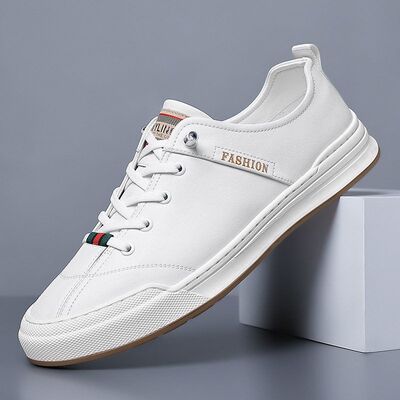 百搭2024板鞋春秋男士新款手工8386休闲皮鞋潮鞋时尚上线男青年男