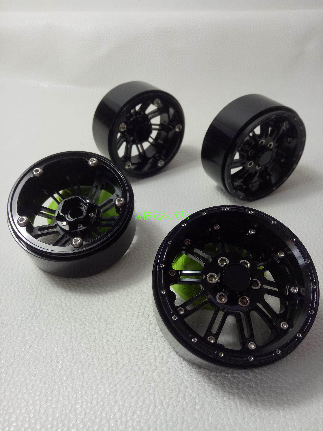 1/10攀爬车vp 2.2寸金属锁胎轮毂 D90 SCX10 幽灵 90018 90020等