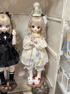 bjd娃鞋gl兔豆mdd拖鞋发夹yosd制服鞋cd2女ufsoom fc4分6分拖鞋