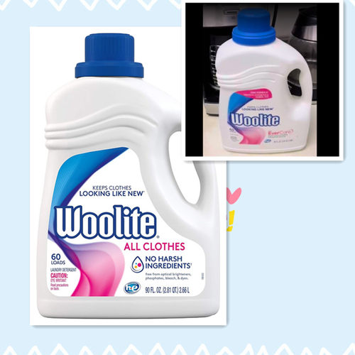 90fl oz of Woolite All Clothes, 60 Loads, Original Scent