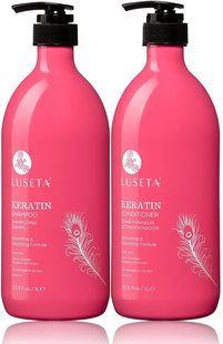 Shampoo Conditioner Luseta Scents Smooth Set Kera Keratin