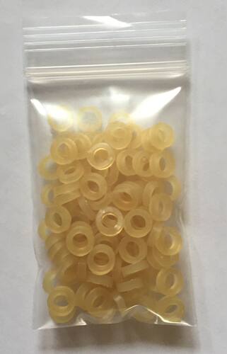 美国100 Facial Flex Replacement Rubberbands size 14oz 8oz