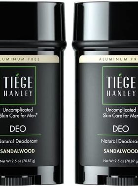 美国Tiege Hanley Natural Clear Deodorant for Men