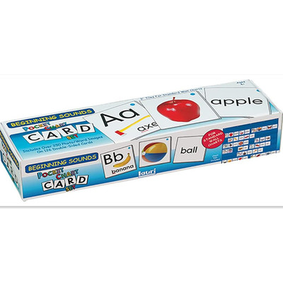 Lauri Beginning Sounds Wall Pocket Chart Card Set