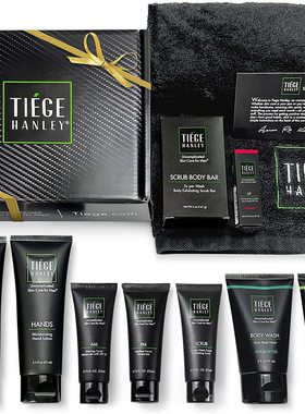 美国Tiege Hanley Men's Skin Care Mega Gift Box Products