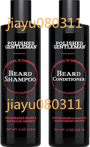 美国Polished Gentleman Beard Shampoo and Conditioner