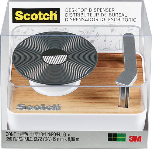 美国Scotch Magic Tape Dispenser, Record Player (C45-RECORD)