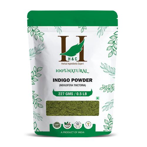 100% Natural Indigo Powder for Hair (227g）
