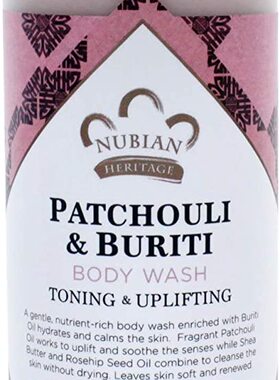 Nubian Heritage Patchouli & Buriti Body Wash, 13 Fluid OZ