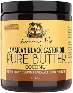 Black Castor Coconut Isle Butter Jamaican Pure Sunny Oil