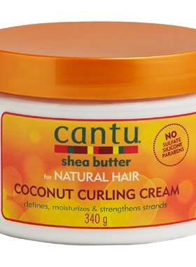美国现货 正品Cantu Shea Butter Coconut Curling Cream