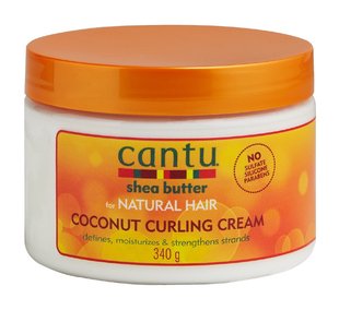 美国现货 正品Cantu Shea Butter Coconut Curling Cream