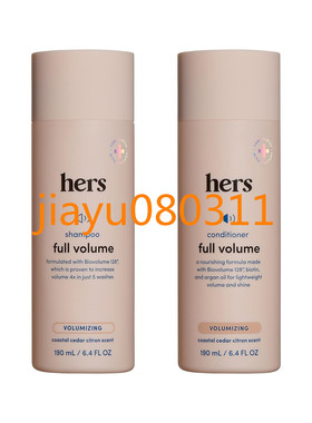 Hers Full Volume Shampoo and Conditioner for Women