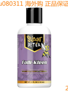 Stinger Detox Folli-Kleen Hair Shampoo Cleanser - 4 FL OZ