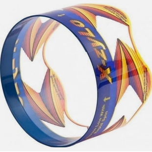 Blue Gyroscope Ultra Edition Zylo Flying