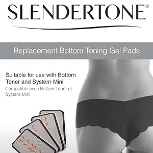 Slendertone Electrodes Bottom and Mini Skirt