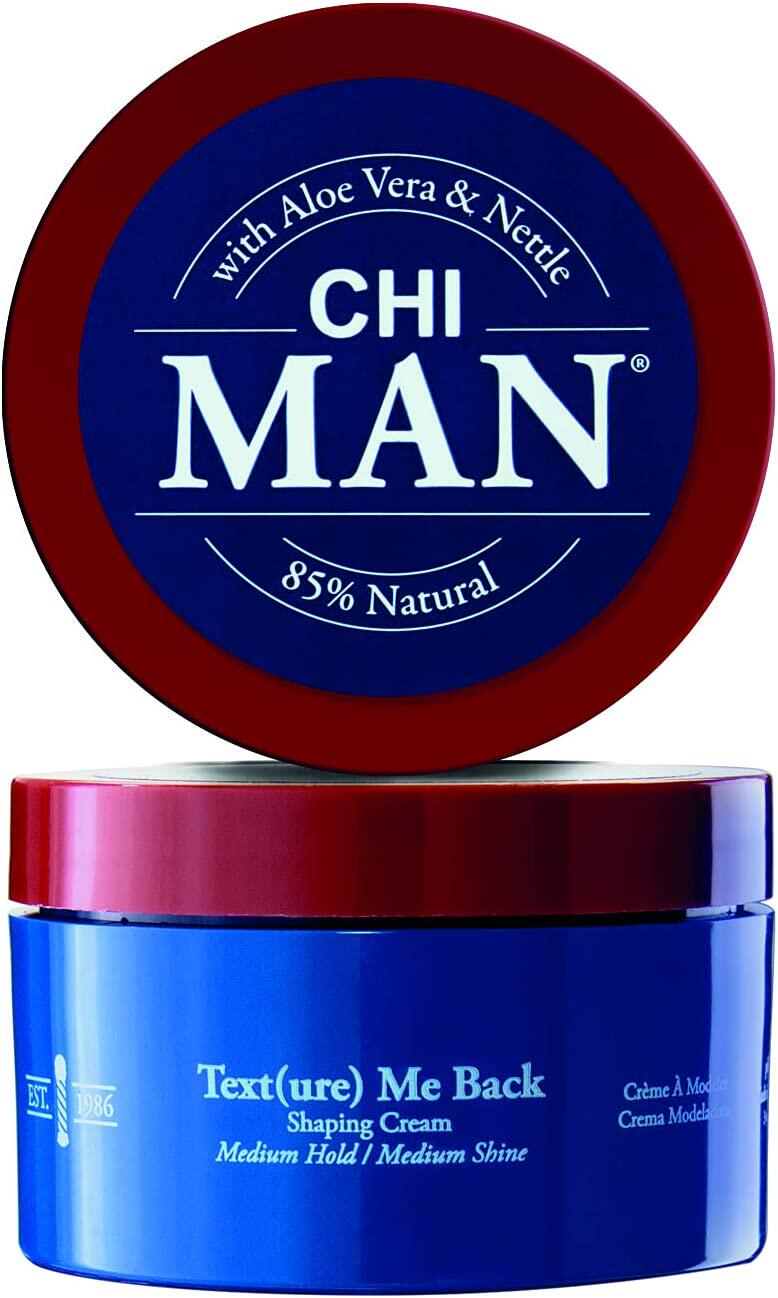 CHI Man Texture Me Back Shaping Cream Medium Hold. Men's Hai