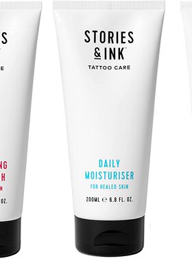 Stories & Ink Tattoo Care - The AM & PM Set - Daily Moisturi