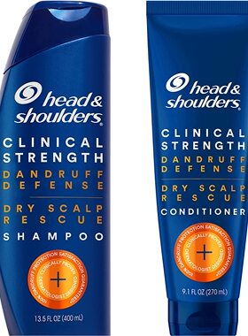 Head & Shoulders Clinical Strength Dandruff Shampoo 洗护套组