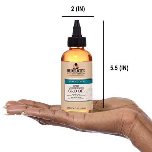 Dr, Miracle's Daily Moisturizing Gro Oil , 4 Oz, Pack of 3