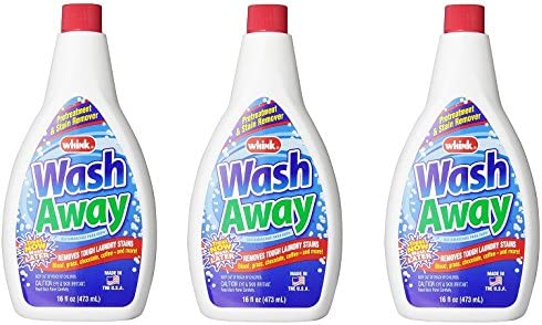 美国Whink Wash Away Stain Remover, 16 Fl Oz, (Pack of 3)